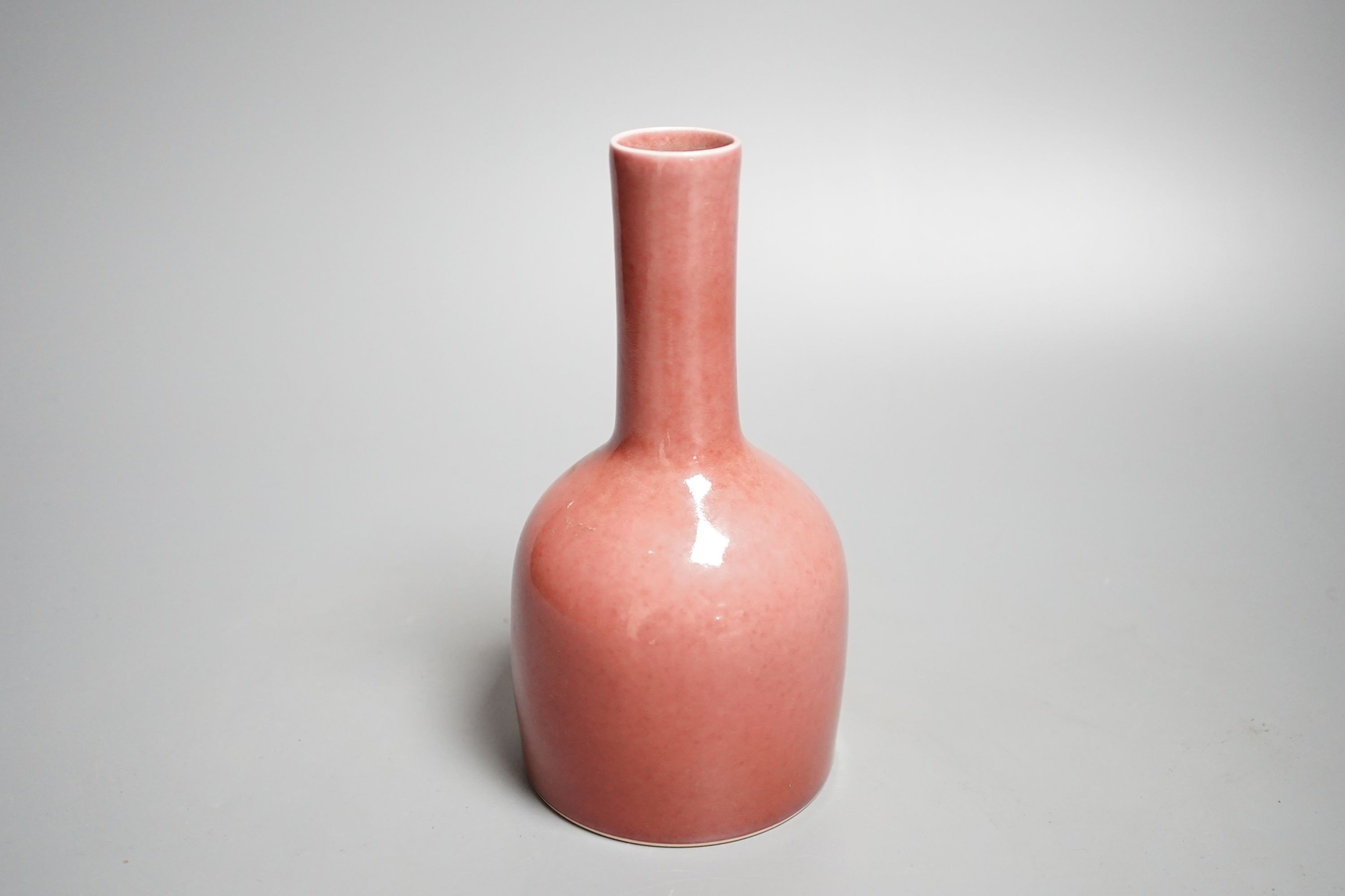 A Chinese flambé glazed vase, Kangxi mark but later, 16.5cm